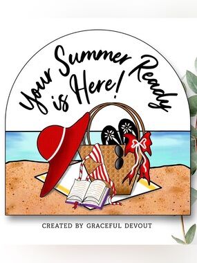 Your Summer Ready Is Here! 2" (inches) Stickers